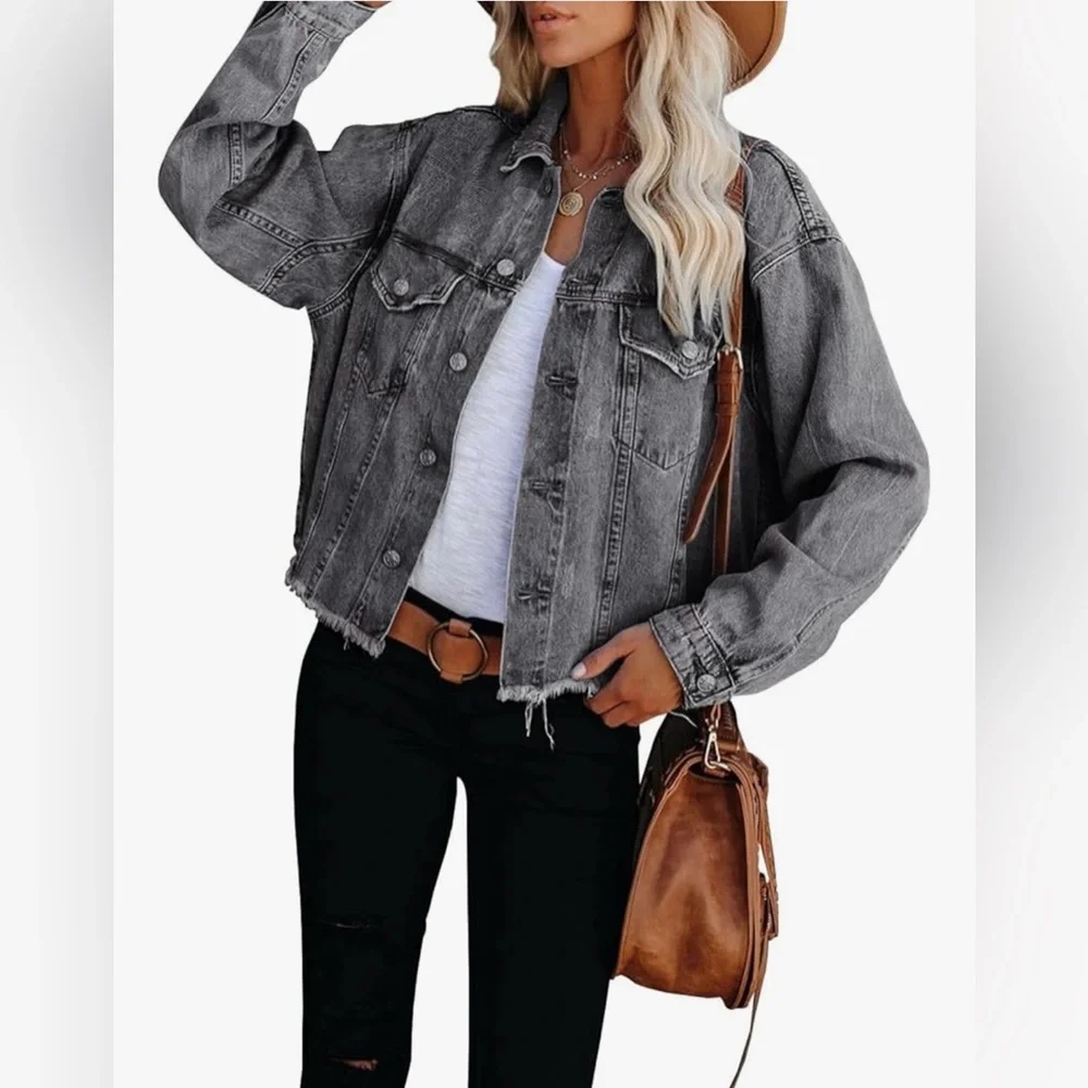 Women’s XL Jean Jacket - Picture 1 of 3